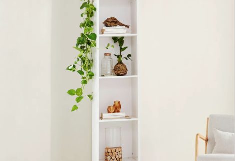 قفسه کتاب و دکوری ام دی اف B06