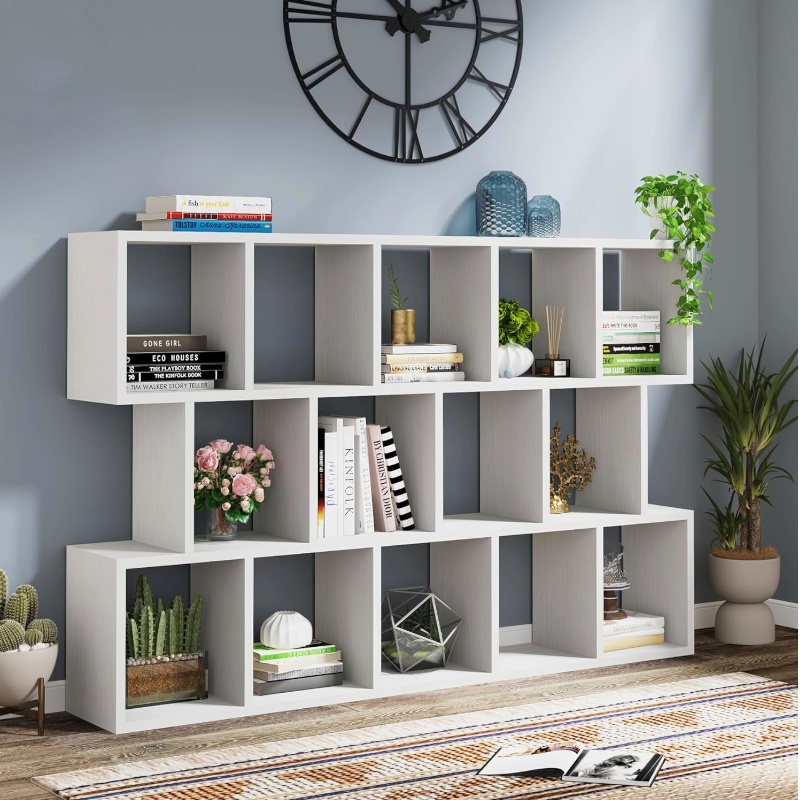 قفسه کتاب و دکوری ام دی اف B04 - تصویر 4