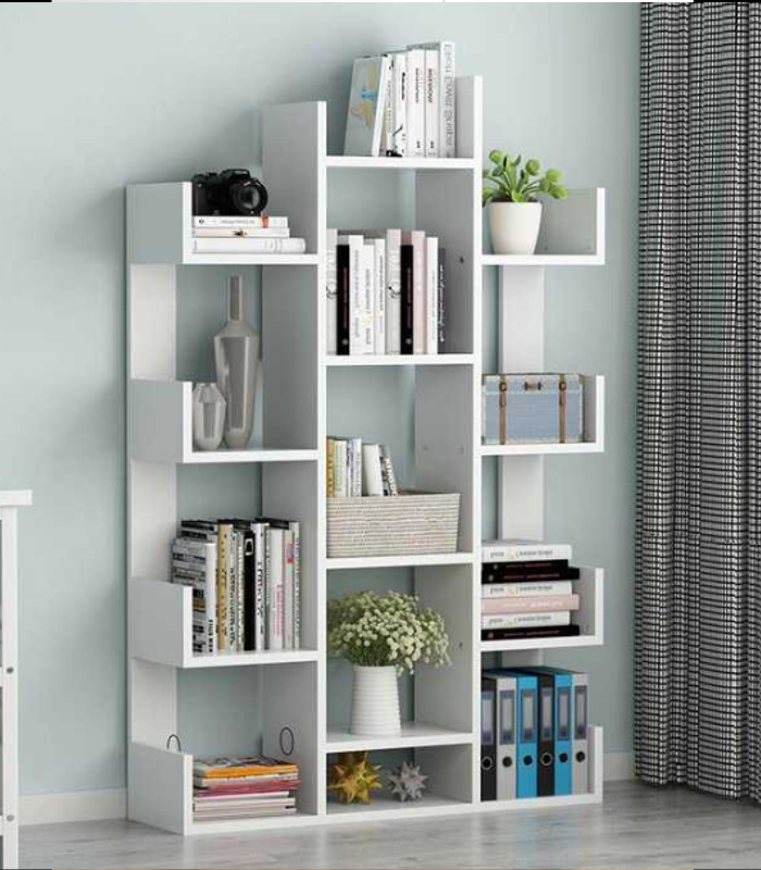 قفسه کتاب و دکوری ام دی اف B17