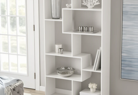 قفسه کتاب و دکوری ام دی اف B21